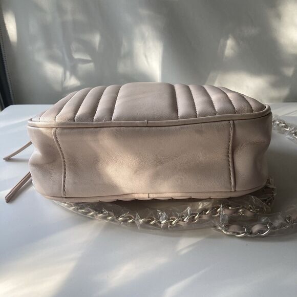 Mark And Graham The Quilted Crossbody Pink Leather Monogram LSH Bag Purse READ! - Picture 8 of 16